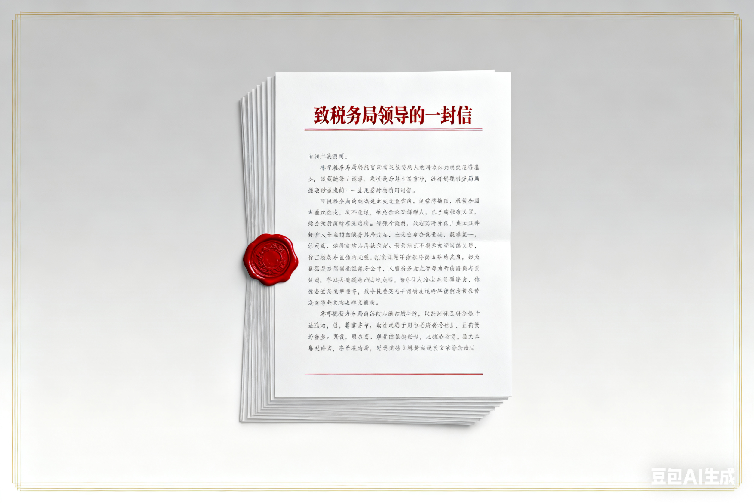 跨境零售电商企业给税务局的一封信